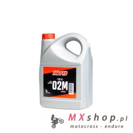 KYB (KAYABA) OLEJ DO TELESKOPÓW / AMORTYZATORÓW / ZAWIESZENIA KYB 02M OIL - FORK FRONT, KHL15-11, SAE 5W, 5L KYB FF OIL 02M (AKC
