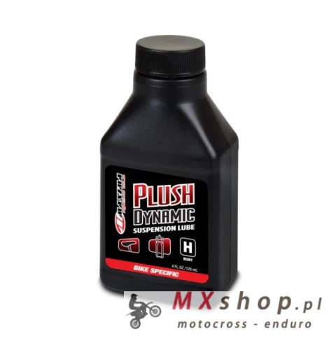 MAXIMA RACING OILS OLEJ DO AMORTYZATORÓW ROWEROWYCH PLUSH DYNAMIC HEAVY (NEW PRODUCT) 120 ML (AKC)