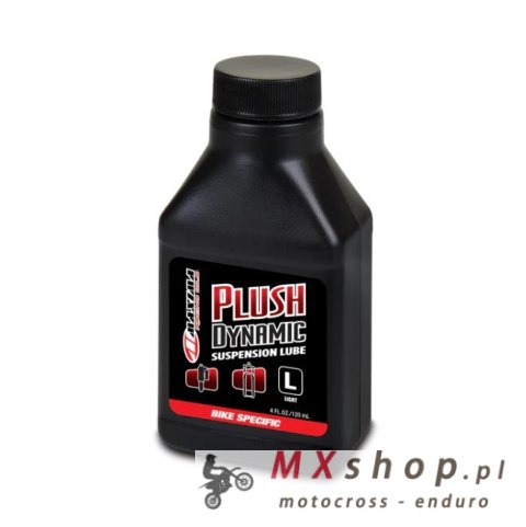 MAXIMA RACING OILS OLEJ DO AMORTYZATORÓW ROWEROWYCH PLUSH DYNAMIC LIGHT (NEW PRODUCT) 120 ML (AKC)