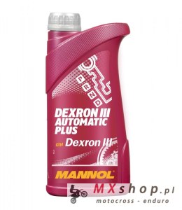 MANNOL DEXRON III AUTOMATIC PLUS - OLEJ PRZEKŁADNIOWY 1L (8206)