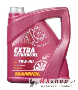 MANNOL EXTRA GETRIEBEOEL 75W90 API GL4/GL5 LS- OLEJ PRZEKŁADNIOWY SYNTETYCZNY 4L (75W-90)