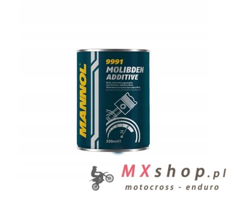 MANNOL MOLIBDEN ADDITIVE 300ML - DODATEK DO OLEJU MOS2 (ZMNIEJSZA TARCIE) (METALOWA PUSZKA) (9991) (24)
