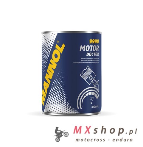 MANNOL MOTOR DOCTOR 350ML METALOWA PUSZKA (REDUKUJE WYCIEKI OLEJU, ZWIĘKSZA CIŚNIENIE OLEJU) (9990)