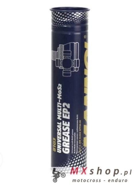MANNOL SMAR UNIWERSALNY EP-2 MULTI MOS2 Z DWUSIARCZKIEM MOLIBDENU DO PRZEGUBÓW 100G (ZASTĘPUJE MN8103)