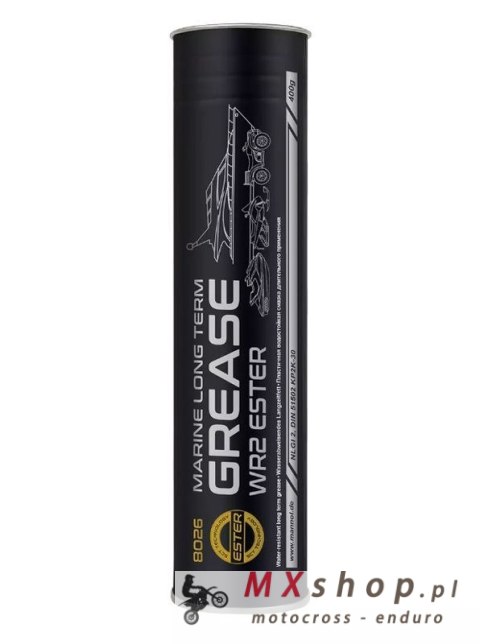 MANNOL SMAR UNIWERSALNY W TUBIE WR2 400 G UNIVERSAL LONG TERM GREASE (LITOWO-WAPNIOWY) (8026-04) (MN8101)