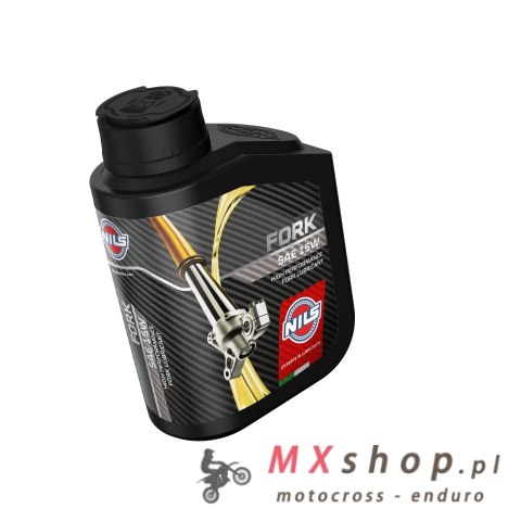 NILS OLEJ DO TELESKOPÓW/ AMORTYZATORÓW/ZAWIESZENIA FORK 15W 100% SYNTETYK 1L (AKC)
