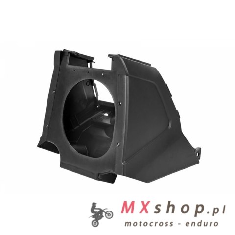 POLISPORT OSŁONA FILTRA POWIETRZA (AIRBOX) BEZ BOCZKÓW RESTYLING YAMAHA YZ 125/250 '02-'21 KOLOR CZARNY