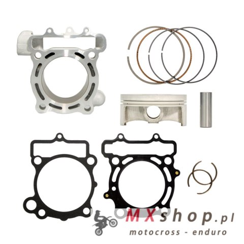PROMX CYLINDER KOMPLETNY (CYLINDER + TŁOK PROX + USZCZELKI TOP-END PROX) KAWASAKI KXF 250 '04-'05 , SUZUKI RMZ 250 '04-'06