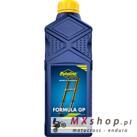 PUTOLINE OLEJ DO TELESKOPÓW / AMORTYZATORÓW / ZAWIESZENIA FORK OIL FORMULA GP 5W 1L (AKC)