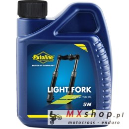 PUTOLINE OLEJ DO TELESKOPÓW / AMORTYZATORÓW / ZAWIESZENIA FORK OIL LIGHT FORK 5W 500ML (AKC)