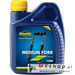 PUTOLINE OLEJ DO TELESKOPÓW / AMORTYZATORÓW / ZAWIESZENIA FORK OIL MEDIUM FORK 10W 500ML (AKC)