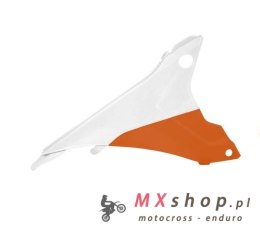 RACETECH (RTECH) OSŁONA FILTRA POWIETRZA PRAWA KTM EXC/EXCF 125-500 '14-16 KOLOR OEM 2015 POMARAŃCZOWY/BIAŁY (KT04054999WRT) - W