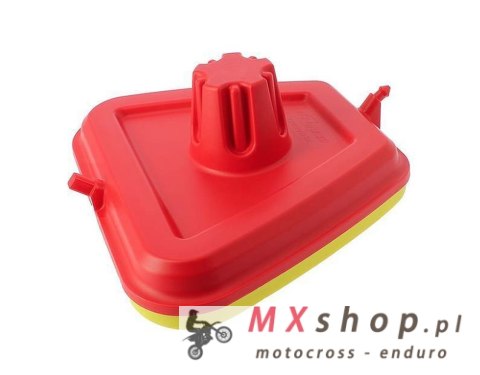 RACETECH (RTECH) POKRYWA FILTRA POWIETRZA (DO MYCIA MOTOCYKLA) FANTIC XXF 450 '23, YAMAHA YZF 450 '23, KOLOR CZERWONY ŻÓŁTY