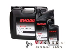 SHOWA OLEJ DO TELESKOPÓW / AMORTYZATORÓW / ZAWIESZENIA FRONT FORK OIL SS05 5W (15,65 cSt) 1L (12) (AKC) - ZASTĄPIONY PRZEZ F500L