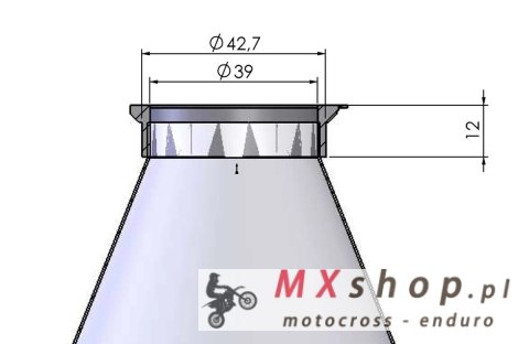 TWIN AIR FUEL FILTER FILTR WLEWU PALIWA KTM SXF/EXCF, TPI 250/300/350/450 '11-'24; HUSQVARNA FE/FC 250/300/350/450 TPI '14-'24; 
