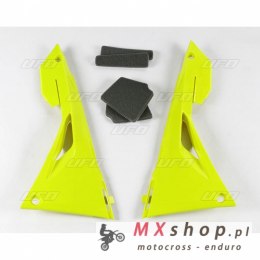 UFO OSŁONY FILTRA POWIETRZA HONDA CRF 250R-RX 18-19, CRF 450R-RX 17-19 KOLOR ŻÓŁTY FLUO