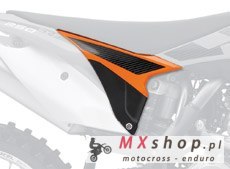 UFO OSŁONY FILTRA POWIETRZA KTM SX '13-'16, SXF '13-'15 KOLOR OEM '13-14 (POMARAŃCZOWY/CZARNY)