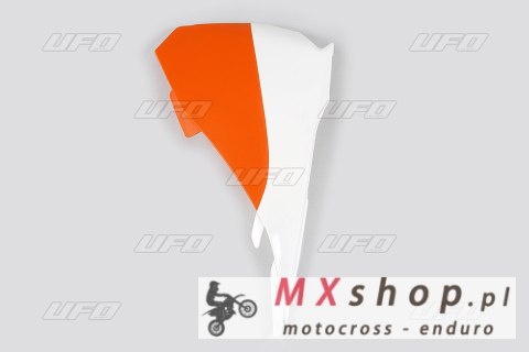 UFO OSŁONY FILTRA POWIETRZA KTM SX 85 '13-17 (1 SZT. LEWY) KOLOR OEM (BIAŁY/POMARAŃCZOWY)