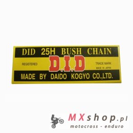 DID ŁAŃCUSZEK ROZRZĄDU 25HTDHA-96 (96 OGNIW) (OTWARTY + ZAKUWKA)