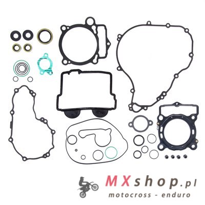 PROX KOMPLET USZCZELEK Z KOMPLETEM USZCZELNIACZY SILNIKOWYCH I USZCZELKĄ POD POKRYWĘ ZAWORÓW KTM SXF 250 16-17, HUSQVARNA FC 250