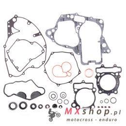 PROX KOMPLET USZCZELEK Z KOMPLETEM USZCZELNIACZY SILNIKOWYCH SUZUKI RMZ 250 '16-'18 - WYCOFANY Z OFERTY - ZASTĄPIONY PRZEZ 34.33