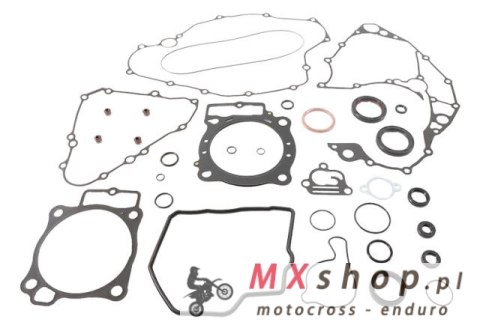 WINDEROSA (VERTEX) KOMPLET USZCZELEK HONDA CRF450R '17-'18, CRF450RX '17-'18 (Z USZCZELNIACZAMI SILNIKOWYMI)