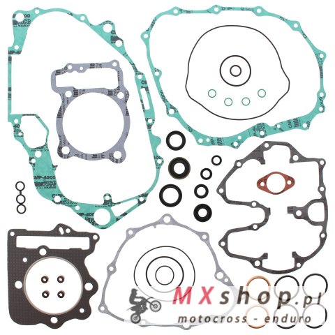 WINDEROSA (VERTEX) KOMPLET USZCZELEK HONDA XR400R 99-04 (Z USZCZELNIACZAMI SILNIKOWYMI)