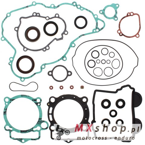 WINDEROSA (VERTEX) KOMPLET USZCZELEK KTM EXC-F 350 12-16, SX-F 350 11-12, XC-F 350 11-12 (Z USZCZELNIACZAMI SILNIKOWYMI)