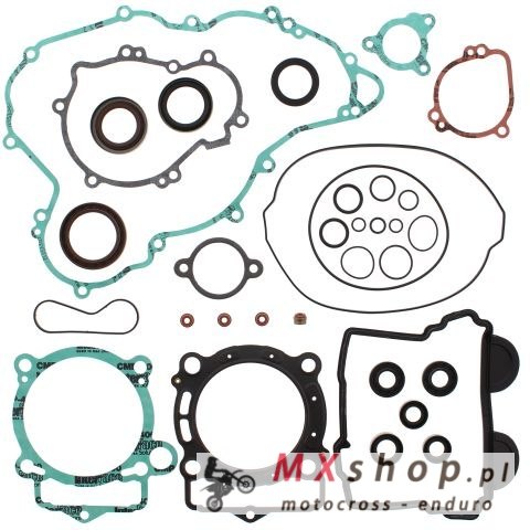 WINDEROSA (VERTEX) KOMPLET USZCZELEK KTM EXC-F 350 12-16, SX-F 350 11-12, XC-F 350 11-12 (Z USZCZELNIACZAMI SILNIKOWYMI)