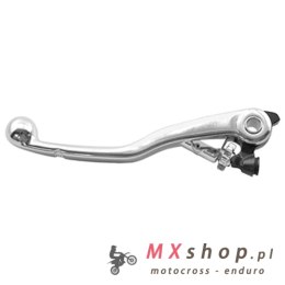 ART (VICMA) DŹWIGNIA SPRZĘGŁA KTM 125/250 2T HUSQVARNA 125/250/300 TE/TXi/TX KUTA, KOLOR SREBRNY (DSKT05SV) (POMPA MAGURA) (7526