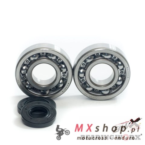 BEARING WORX ŁOŻYSKA WAŁU KORBOWEGO Z USZCZELNIACZAMI KAWASAKI KX 250 87-01 (NTN) (MADE IN JAPAN) (24-1010)