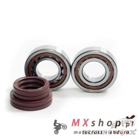 BEARING WORX ŁOŻYSKA WAŁU KORBOWEGO Z USZCZELNIACZAMI KTM 450/505/530 (07-) (NTN) (MADE IN JAPAN) (23.CBS64007) (00050002304)