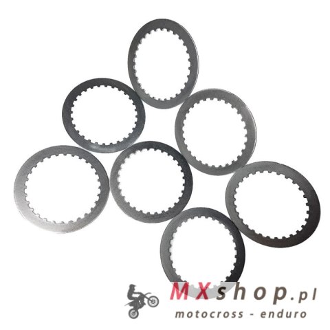 BRONCO PRZEKŁADKI TARCZ SPRZĘGŁOWYCH HONDA XL1000V VARADERO 03-11, TRX700XX 08-11 (138,7X103,8X2,0X28T) (7 SZT.) (PS191A)