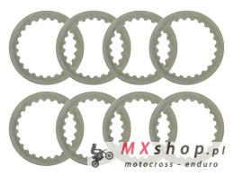 BRONCO PRZEKŁADKI TARCZ SPRZĘGŁOWYCH KTM EXC 250 02-03, EXC 450 06-08, SX 450 03 02-03 (134,5X100,0X1,4X24T)-4X, (134,5X100,0X1,