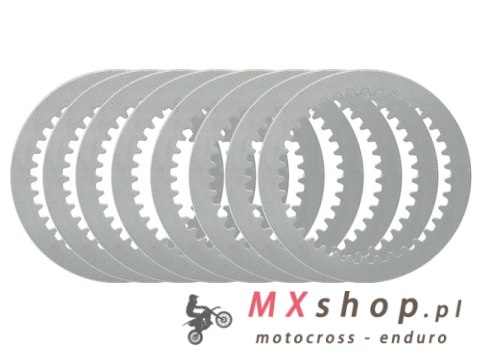BRONCO PRZEKŁADKI TARCZ SPRZĘGŁOWYCH SUZUKI DRZ400 00-12, LTZ400 03-04 (139,9X105,2X1,6X37T)-7X (7 SZT.) (PS071A)