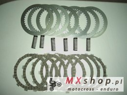 BRONCO TARCZE, PRZEKŁADKI I SPRĘŻYNY SPRZĘGŁOWE (KOMPLET) SUZUKI LTR 450 06-12 (EBS3450) (EBS125)