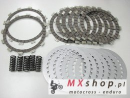 BRONCO TARCZE, PRZEKŁADKI I SPRĘŻYNY SPRZĘGŁOWE (KOMPLET) YAMAHA XT600 86-03, XTZ660 91-97, TT600, YFM660 RAPTOR 01-05 (EBS2297)