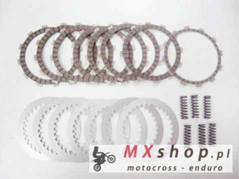 BRONCO TARCZE, PRZEKŁADKI I SPRĘŻYNY SPRZĘGŁOWE (KOMPLET) YAMAHA YFM 700 RAPTOR 06-14 (EBS2364) (EBS037)