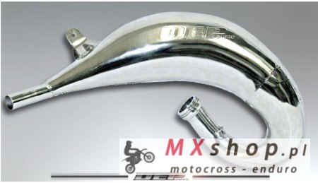 DEP PIPES EXPANSION PIPE DYFUZOR/KOMORA/TUBA REZONANSOWA NIKLOWANA (FRONT EXHAUST PIPE NICKEL): YAMAHA YZ125, YZ 125 '01-'21