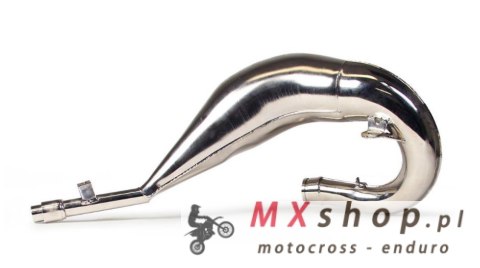 DEP PIPES PROMOCJA DYFUZOR/KOMORA/TUBA REZONANSOWA NIKLOWANA (FRONT EXHAUST PIPE NICKEL): SUZUKI RM 125 '01-'20