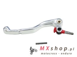 PSYCHIC DŹWIGNIA SPRZĘGŁA KTM SX/EXC '04-'07 KUTA ZE SPRĘŻYNKĄ I ŚRUBĄ REGULACYJNĄ (KRÓTKA) (MX-08318-1) (DSKT03SNK)
