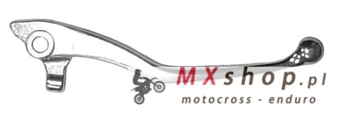 V PARTS (VICMA) DŹWIGNIA HAMULCA YAMAHA XVS 650/1100 '97-'02, KOLOR SREBRNY (DHY05SV) (71861)