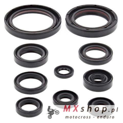 WINDEROSA (VERTEX) KOMPLET (ZESTAW) USZCZELNIACZY SILNIKOWYCH HONDA CRF150R '07-'22, CRF150RB '07-'22