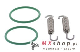 WINDEROSA (VERTEX) SPRĘŻYNY DO MOCOWANIA WYDECHU KTM SX85 '03-22, SX105 '04-11, SX125 '16-'22, SX150 16-22 (KPL. Z USZCZELNIACZA