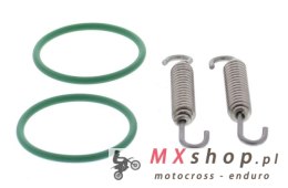 WINDEROSA (VERTEX) SPRĘŻYNY DO MOCOWANIA WYDECHU KTM SX85 '03-22, SX105 '04-11, SX125 '16-'22, SX150 16-22 (KPL. Z USZCZELNIACZA