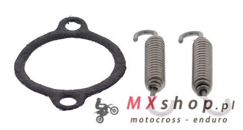 WINDEROSA (VERTEX) SPRĘŻYNY DO MOCOWANIA WYDECHU KTM SXF 250 '05-12, EXCF 250 '07-13 (KPL. Z USZCZELNIACZAMI) (SPRĘŻYNY+USZCZELK