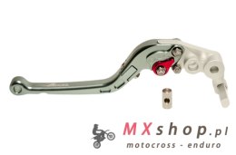 ACCEL DŹWIGNIA (KLAMKA NIEŁAMKA) HAMULCA HONDA CBR 600 RR '07-13,CBR 1000 RR '04-13,CB 1000R '08-09 KOLOR SZARY (DHH01SA) (AFBL-