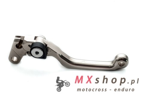 ACCEL DŹWIGNIA (KLAMKA NIEŁAMKA) SPRZĘGŁA HONDA CR/CRF '04-'20 KOLOR TYTANOWY