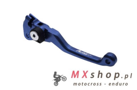 ACCEL DŹWIGNIA (KLAMKA NIEŁAMKA) SPRZĘGŁA KAWASAKI/SUZUKI RMZ 250`07-18, RMZ 450`05-18 KOLOR NIEBIESKI - PROMOCJA