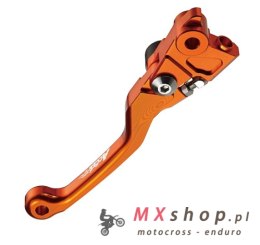 ACCEL DŹWIGNIA (KLAMKA NIEŁAMKA) SPRZĘGŁA (MAGURA) KTM SXF 450`09-12, SX 125`09-15 KOLOR POMARAŃCZOWY